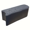 Marble Stone Effect 30x10x12cm Stomp Garden Edging Bricks, Recycled Rubber-