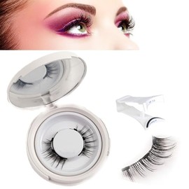 LSNTUU Crafty Co Magnetic Eyelashes, Magnetic Eyelashes with Applicator, Magnetic Eye Lashes, False Eye Lashes (Slimming Style-2PCS)