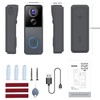 KAMEP Video Doorbell Wireless Camera Doorbells, 1080P HD Smart WiFi