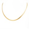 TaYolnFaSo 18k Real Gold Plated Herringbone Chain Necklaces for Women