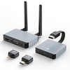 Wireless HDMI Transmitter and Receiver 4K, Wireless HDMI Extender, Wireless