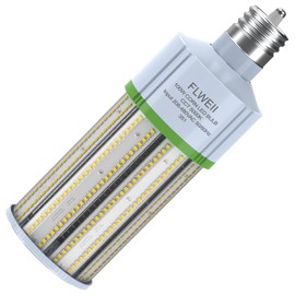 FLWEII LED Corn Light Bulb, 208-480V 100W E39 Mogul Base 5000K,14000 LM Replacement 800W HPS/MH for Indoor Outdoor Garage Warehouse Factory Backyard