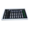 JEWEL TOOL 11 Pc Professional Tweezer Set | Steel &