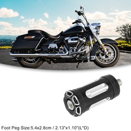 ACROPIX Motorcycle Toe Foot Shifter Pegs Shift Pegs for Harley Compatible with St re et Glide Touring Black 1 Piece