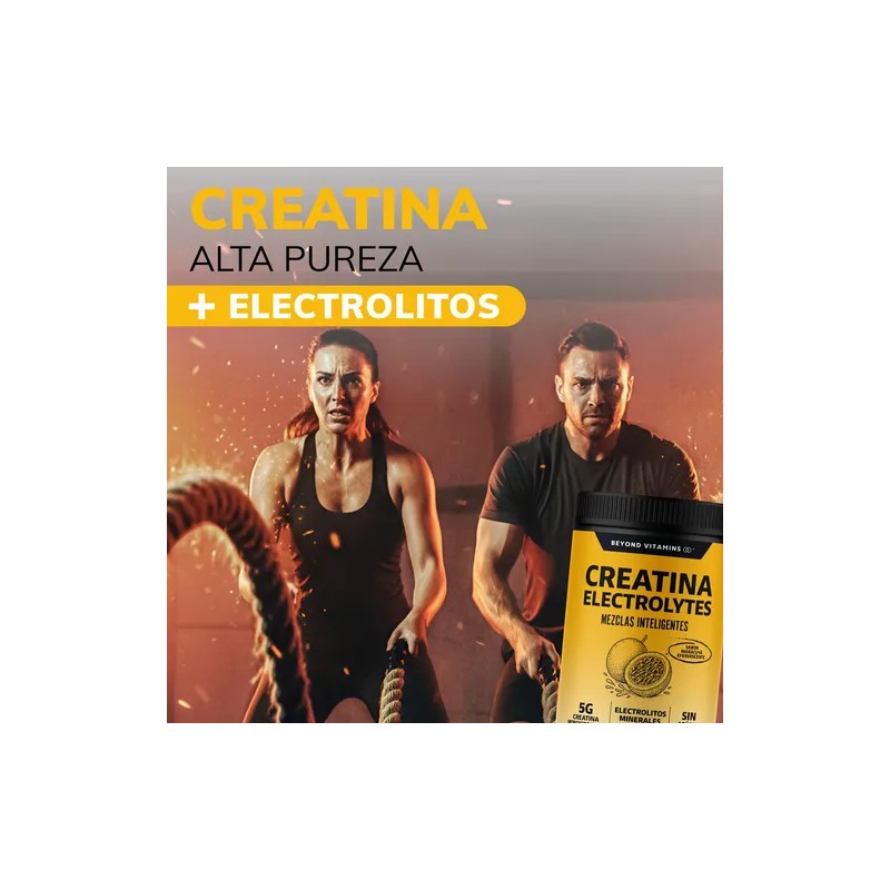 Creatina Monohidratada en Polvo con Electrolitos y Ciclodextrina | Pre