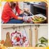 HunnmingRe 6 Pcs Fall Kitchen Accessories Sets, Including Pumpkin Dish
