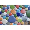 Pebbles Mosaic Stones 60 Pieces Approximately 300 g Colour Selection