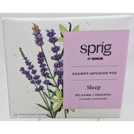 Kohler NEW 10-PACK KOHLER Sprig Infusion Shower Pods - SLEEP Lavender + Vanilla Scent