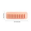 MEELYHOME Wall-Mounted Makeup Brush Organizer Silicone Cosmetic Brush Storage Rack