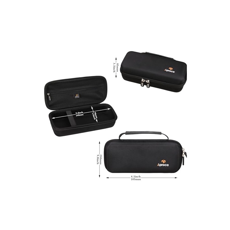 Aproca - Funda de almacenamiento rígida para viaje, compatible con