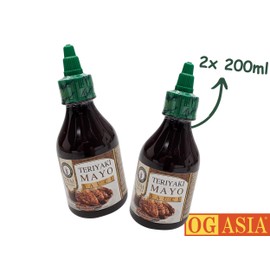 Thai Dancer Teriyaki Mayo Sauce Double Pack - Vegan & Halal - OG ASIA - 2 x 200 ml