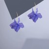 WIKMAB Bohemian Unique Handmade Resin Flower Petal Lightweight Dangle Earrings