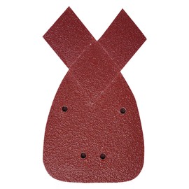 Dapetz ® Mouse Sanding Discs 4 Holes Hook Palm Sander Sandpaper Mouse Sanding Sheets Assorted Grits 40 Compatible with 140mm Black and Decker Detail Hand Sander -10X