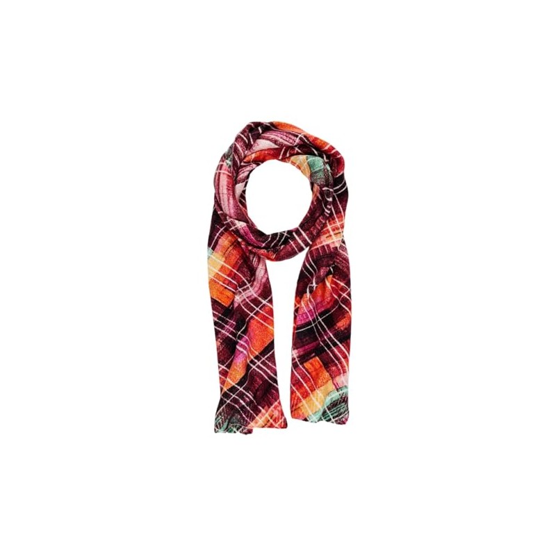 Desigual Women's Accessories Fabric Long Boa Scarf, Material: