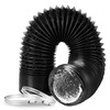 Dryer Vent Hose, 4" Insulated Flexible Duct 25FT with 2