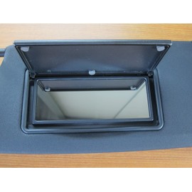 Mopar Jeep Wrangler JK Left Drivers Side Sun Visor Black New OEM