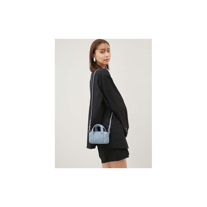 MIRA Owen 09WGB251502 Mini Boston Shoulder Bag, LBLU