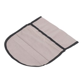Roll Tool Bag, Canvas Fabric Wear Resistant Parts Storage Bag Non Slip with Elastic Strap for Woodworking for Stationery