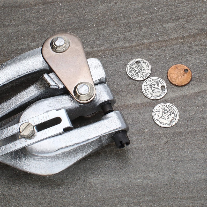 The Beadsmith Mighty Punch- Hole Punch Set, Includes 7 Punches