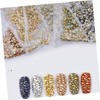 Baluue 1440pcs Mixed Nail Rhinestones Flatback Ab Water Diamonds for