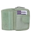 The Skandinavian Brand Leather Wallet Mint, Mint Green, Backpack