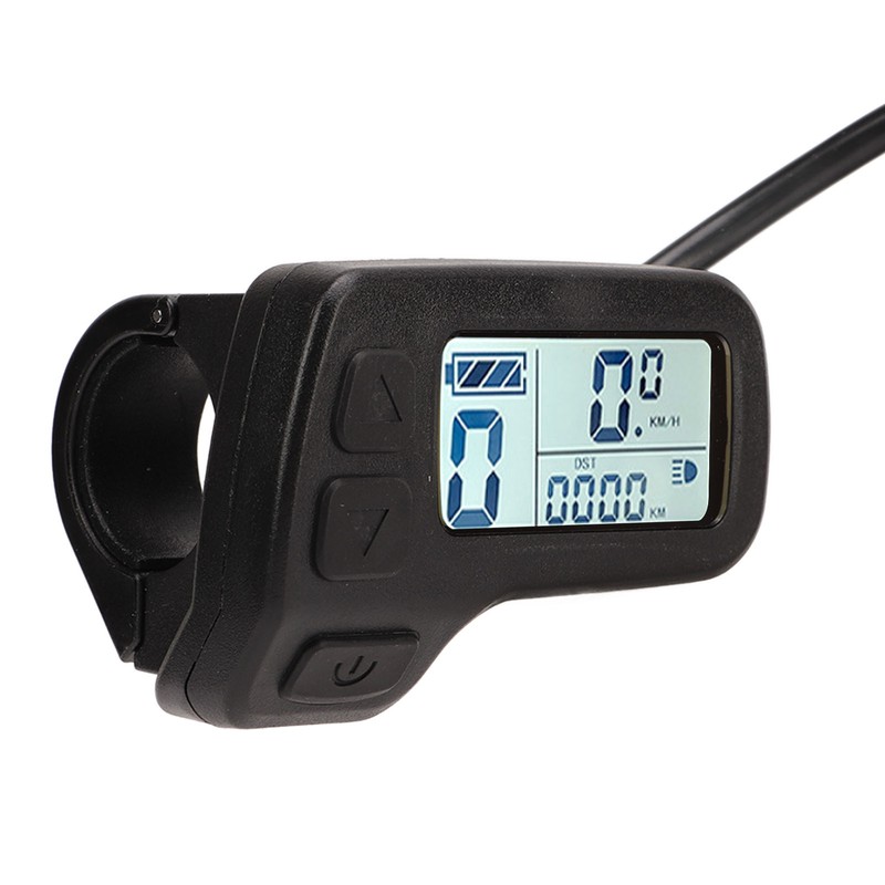 Electric Bicycle LCD Display 24V 36V 48V Universal SM Connector