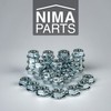 50 x Flange Nuts with Locking Toothing M5 - Serrated