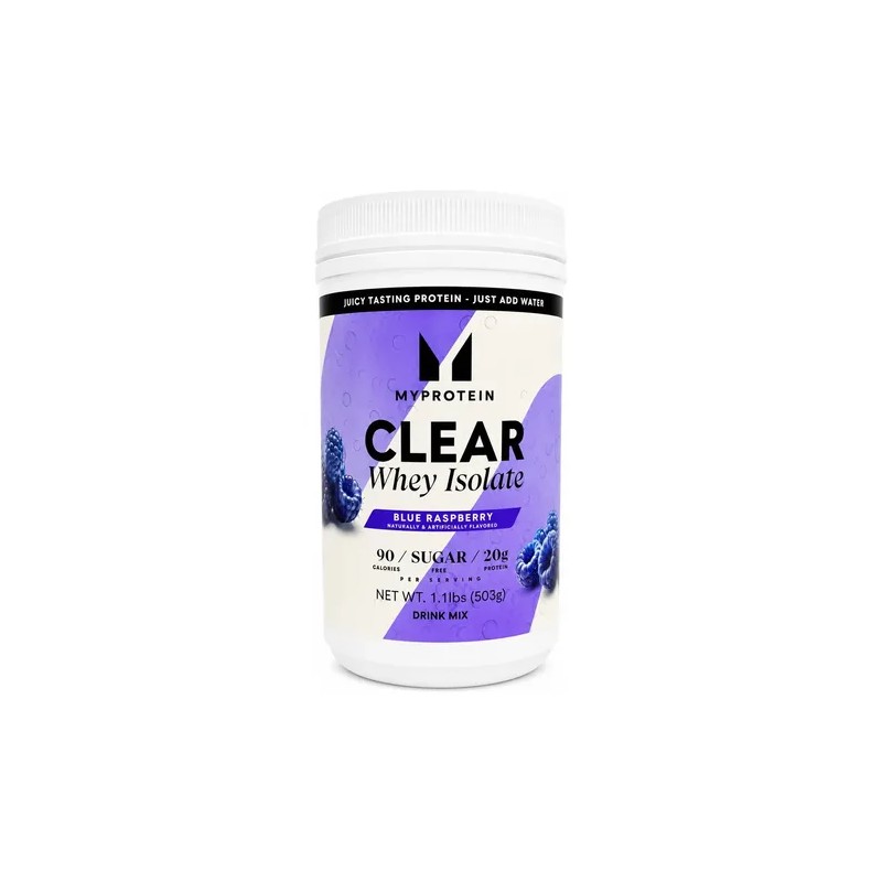 Myprotein Clear Whey Isolate Protein 500g Blue Raspberry