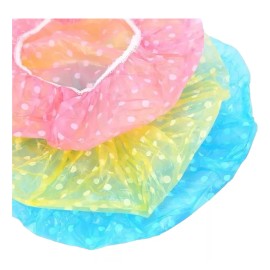gorro impermeable 6 Gorros D Ducha P Cubrir Cabello Impermeables Reutilizable