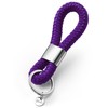 Key pendant with silver metal in maritime design made of