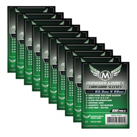 MayDay Games | 1000 Cases MayDay (10 x 100 Cases) | Standard Quality | Card Sleeves 63.5 x 88 mm - Standard Card Sleeves, Protective Cases