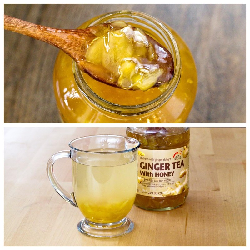 HAIO Ginger Tea With Honey - Korean Herbal Tea 2.2LBS_4