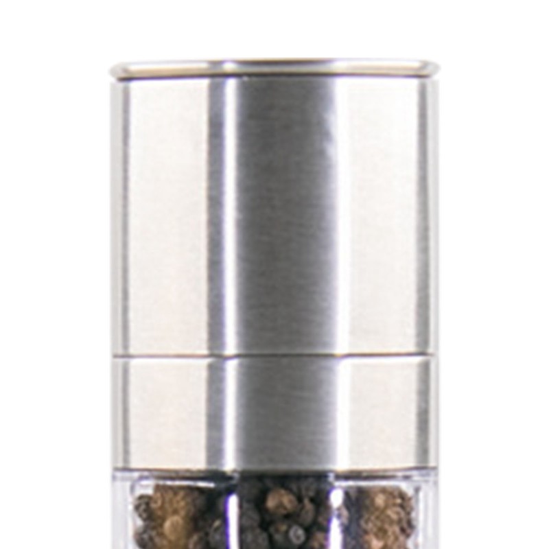 Manual Pepper Grinder Stainless Steel Multifunctional Compact Adjustable Spice Grinder