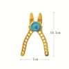 4Pcs Building Block Tool Set, Measuring Ruler, Auxiliary Tool Hammer,