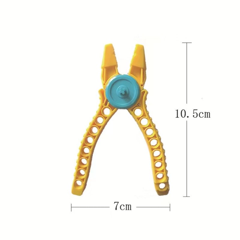 4Pcs Building Block Tool Set, Measuring Ruler, Auxiliary Tool Hammer,
