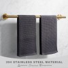 Elegant Lever Design Bathroom Accessories Single Towel Bar Robe Hooks