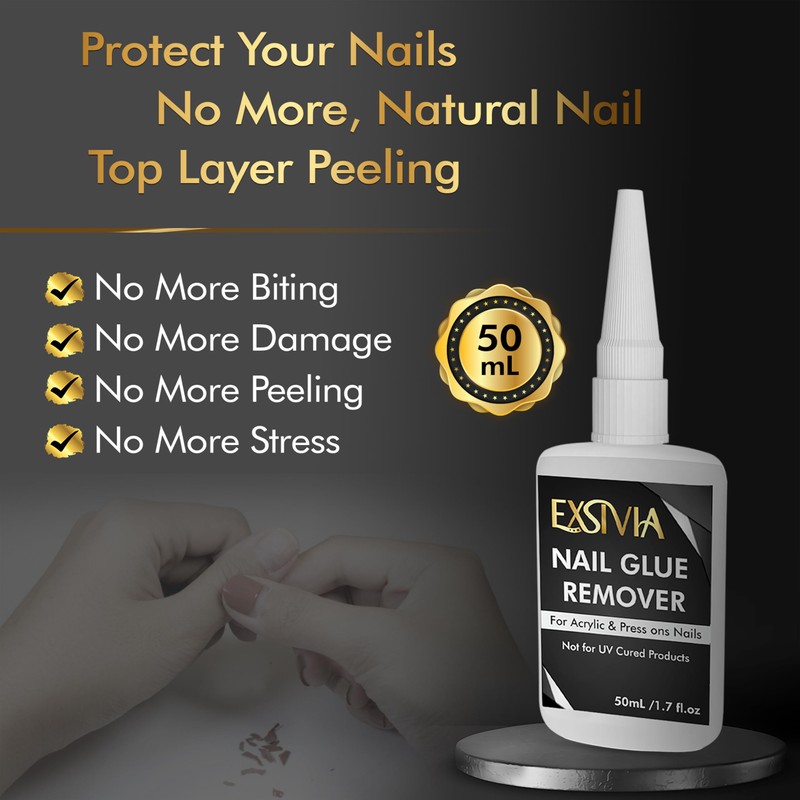 Nail Glue Remover for Press On & Glue On Nails
