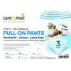 CarebyMail Healthcare Soft Vinyl Waterproof Unisex Incontinence Pants (Pack of