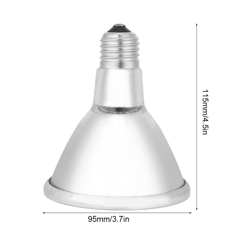 E27 Far Infrared Heating Lamp Heat Lamp Bulb Heating Night