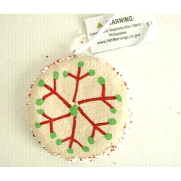 Hobby Lobby NEW NIP Christmas Ornament Christmas Cookie Sprinkles Red