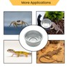 14 Pcs Gecko Food Cups, Crested Gecko Food Dish, 0.5oz