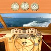 THALASSA 3.8" Brass Ship Porthole Clock – Waterproof Marine Timepiece