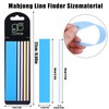 fooind 420 Pcs Mahjong Line Finder Reader Notes, Highlighter Tape