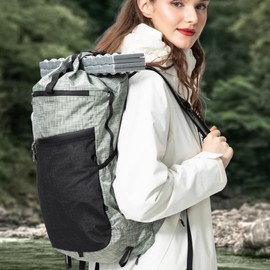 Waterproof Hiking Backpack - 20L Men Hiking Bag Day Pack,Adults Mountain Backpack, Hiking Backpacking Packs Rucksack for Outdoor Backpacking