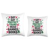 Empower Love and Knowledge Throw Pillow