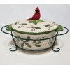 TEMP-TATIONS by Tara Temptations by Tara Cardinal 9oz Oval Casserole