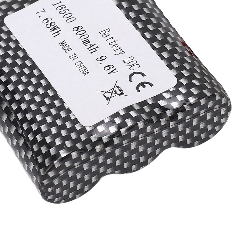 9.6V RC Car Battery 800mAh High Rate Portable Lithium Battery