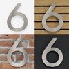 Modern Stainless Steel House Number N-01 N-03 (No. 6, 200