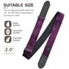 Nefelibata Guitar Strap, Double Full Grain Leather, Vintage Velvet Strap/FREE