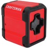 CRAFTSMAN Laser Level, Cross Line, Red, 36-Foot Range (CMHT77629)